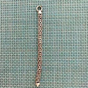 Byzantine sterling silver bracelet